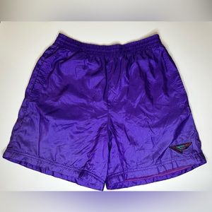Vintage Nike Flight Shorts Purple VTG